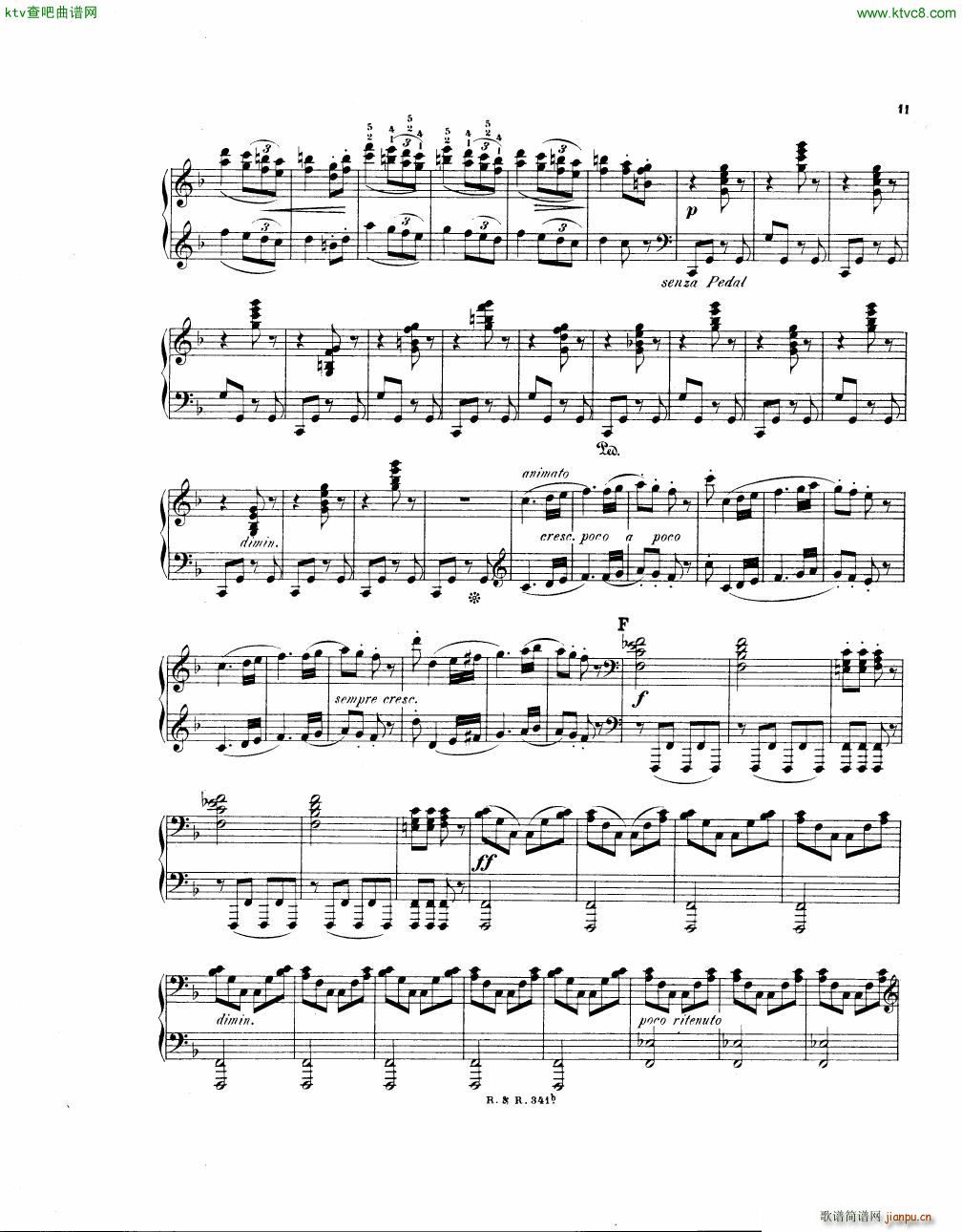 Brull Sonata 2 pianos Op 21(钢琴谱)33