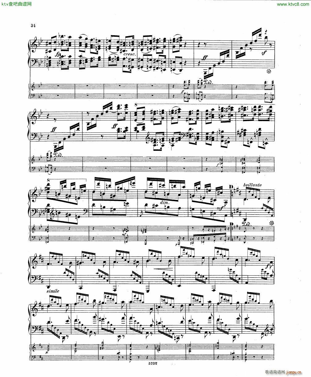 Fuchs Piano concerto Op 27 I(钢琴谱)32
