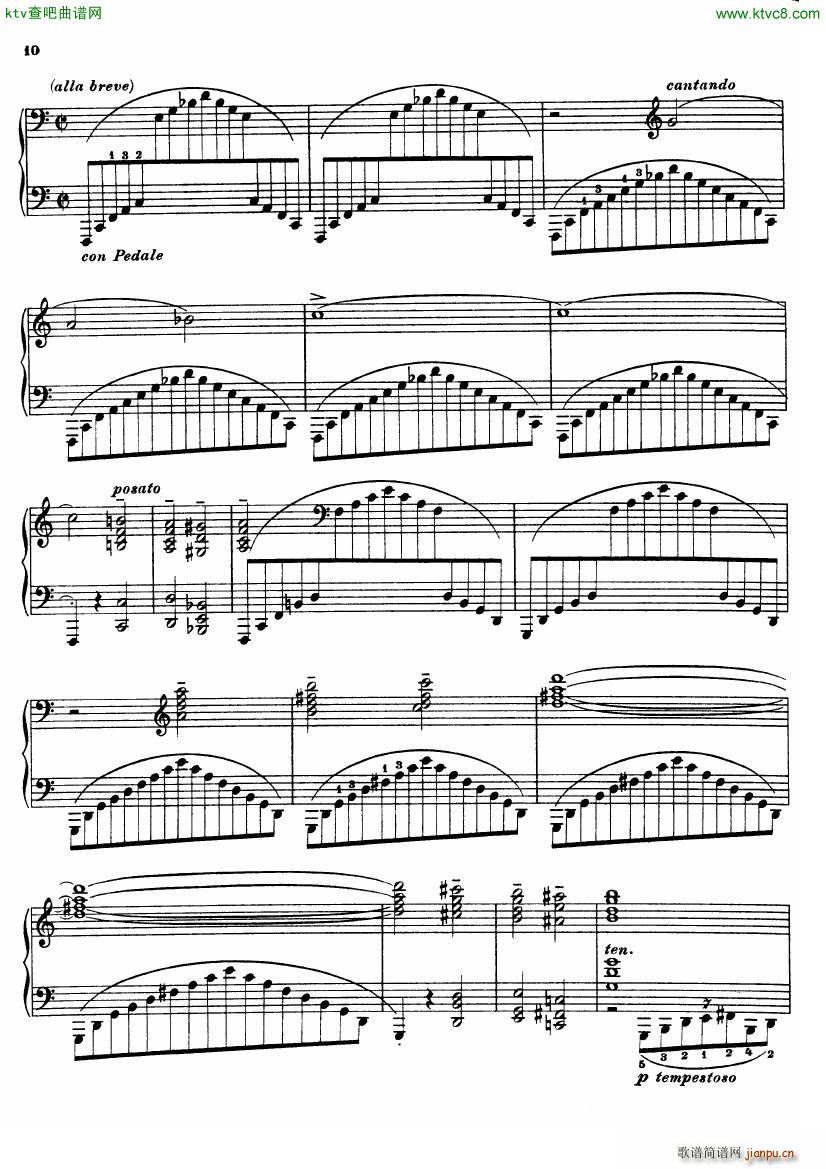 Busoni Fantasia Contrappuntistica(钢琴谱)10