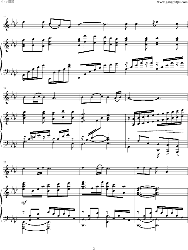 芦花(钢琴谱)3