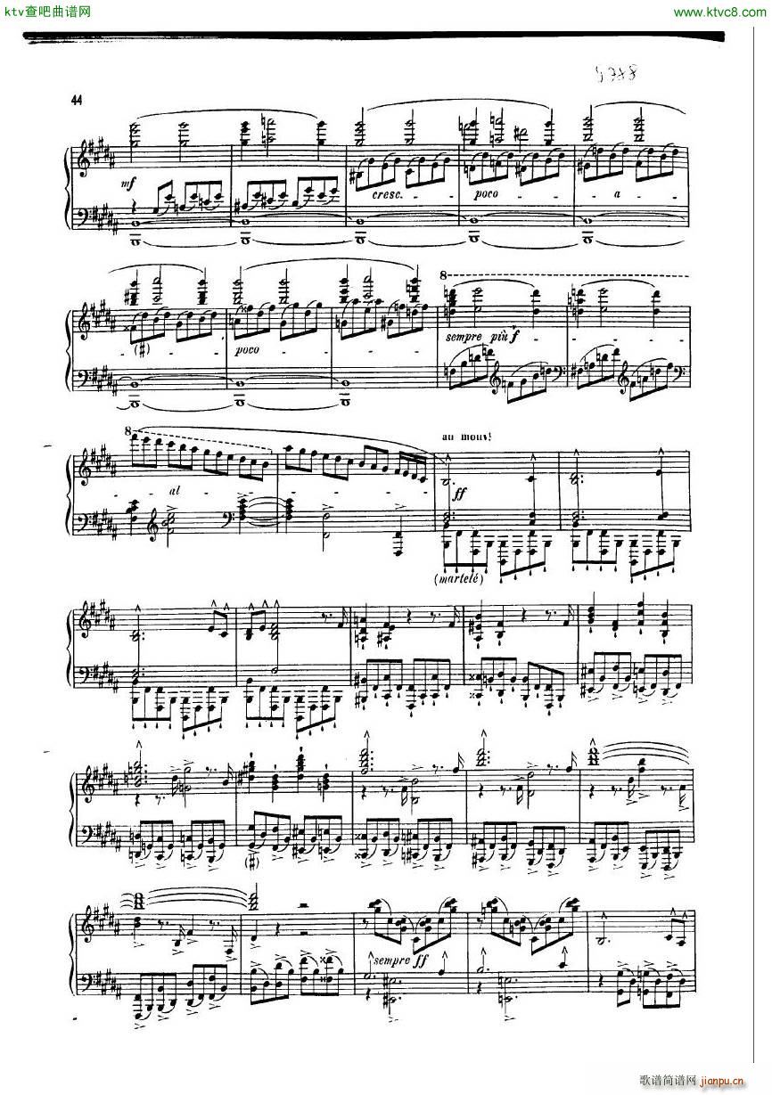 dukas sonata(钢琴谱)43