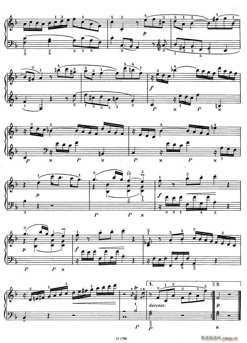 Benda 16 Sonatas 三 16 Sonatas 三(十字及以上)37