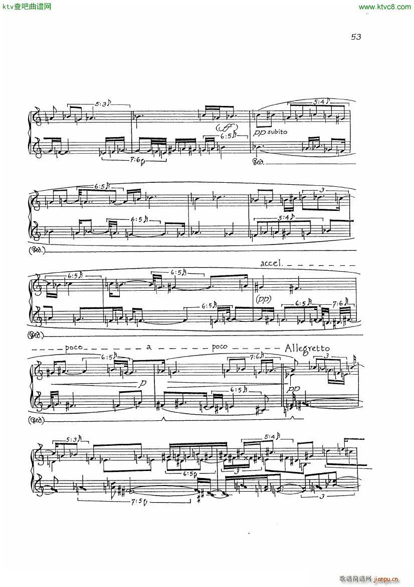 finnissy michael verdi transcription no 07(钢琴谱)1