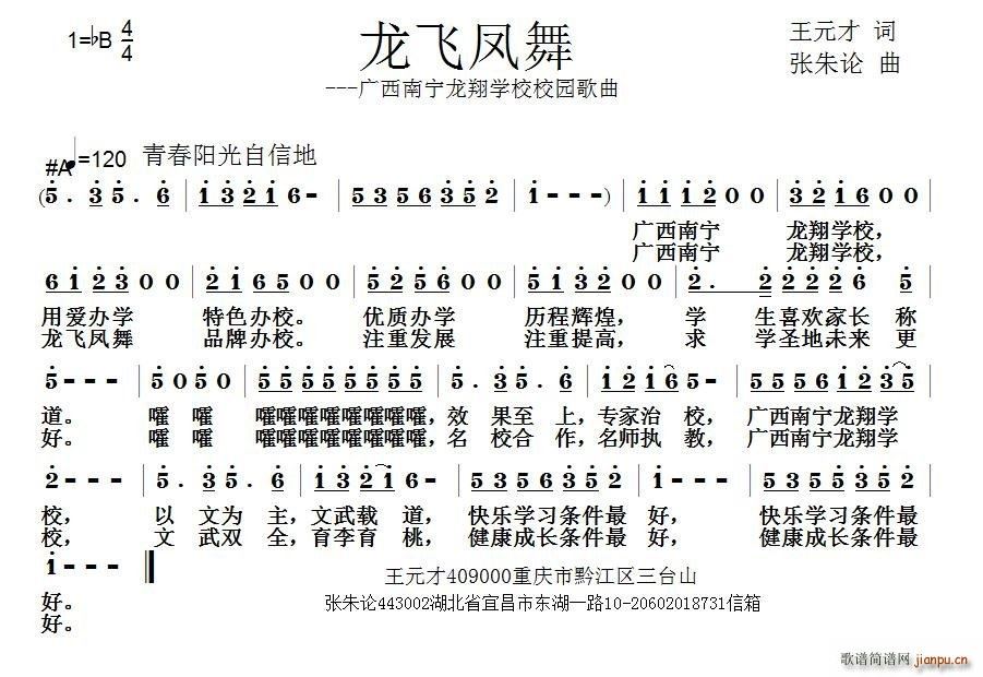 龙飞凤舞 广西南宁龙翔学校校园舞曲(十字及以上)1