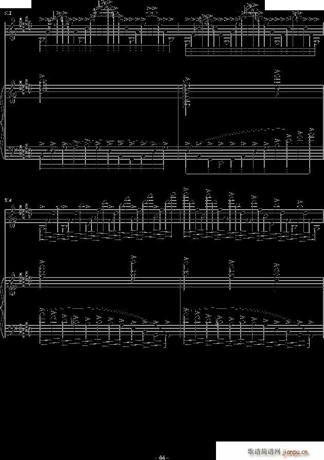 变奏曲 花香的随想(钢琴谱)44
