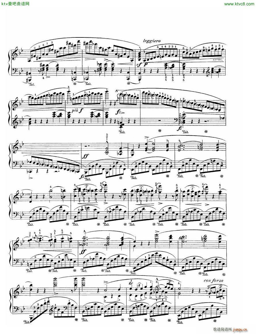 Chopin Ballade no 1 in G minor op 23(钢琴谱)7