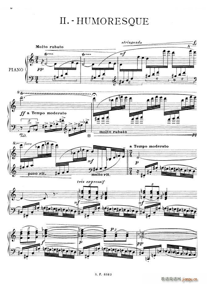 Absil Jean op 27 Sonatine op 27 Sonatine(十字及以上)5