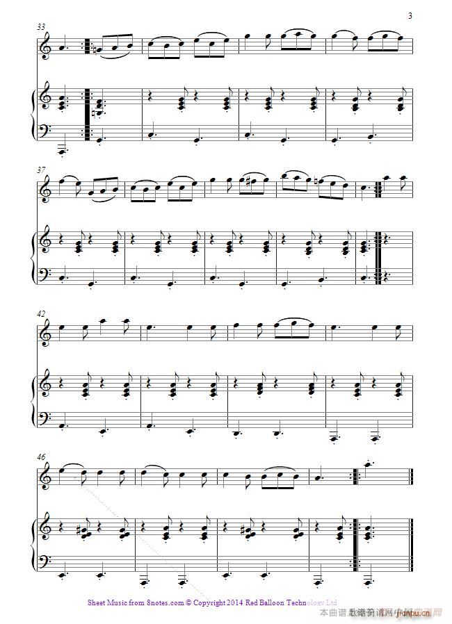 Tarantella Napoletana 钢琴伴奏(钢琴谱)3