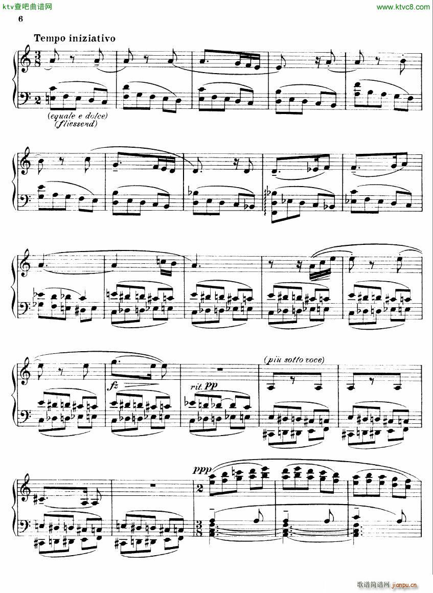 Busoni Sonatina a Moll(钢琴谱)5