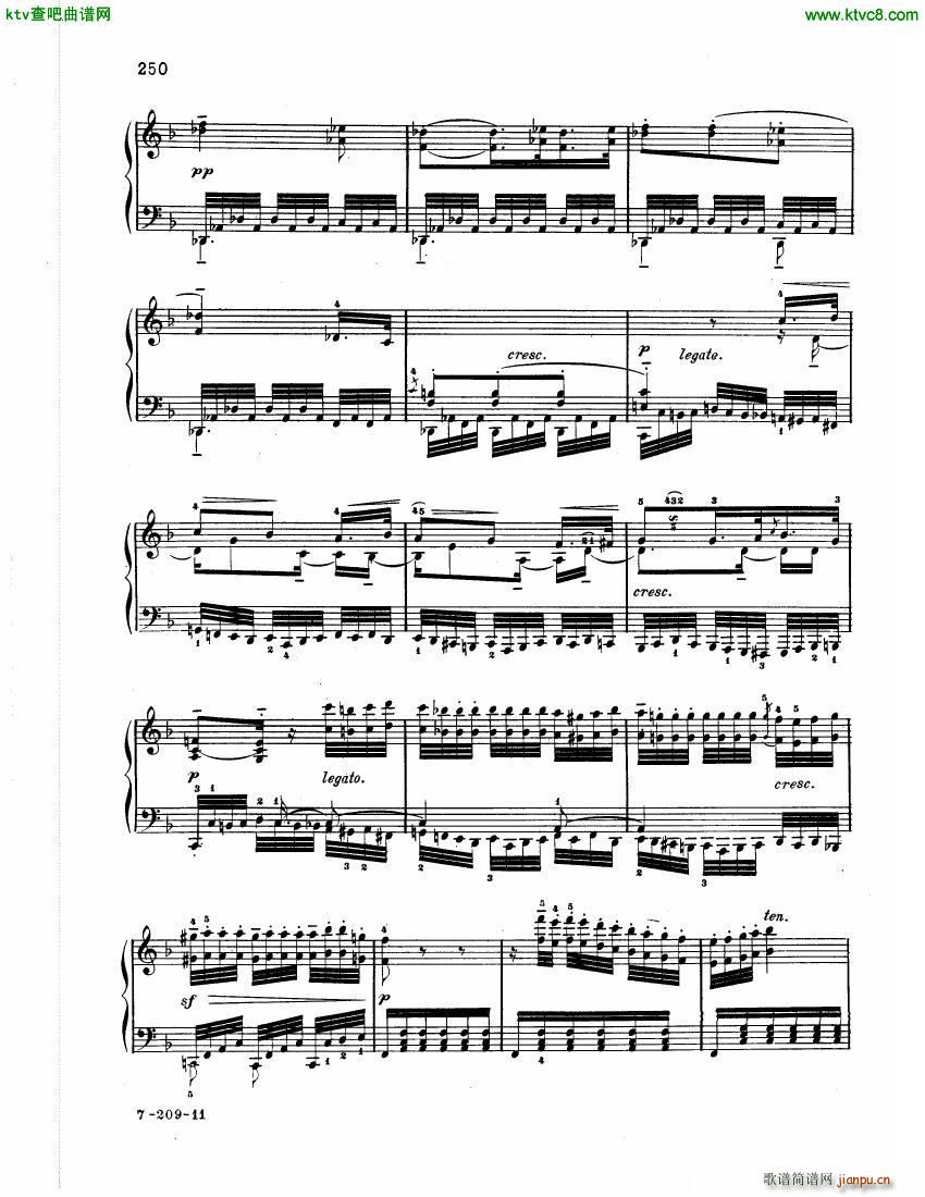 Beethoven WoO 57 Andante Favori in F major(钢琴谱)7