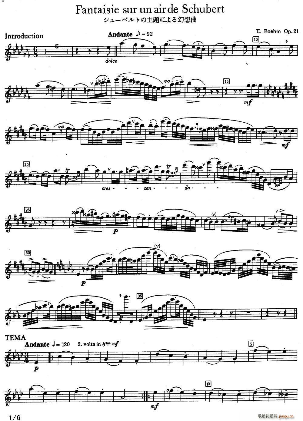 fantaisie sur un air de Schubert(十字及以上)1