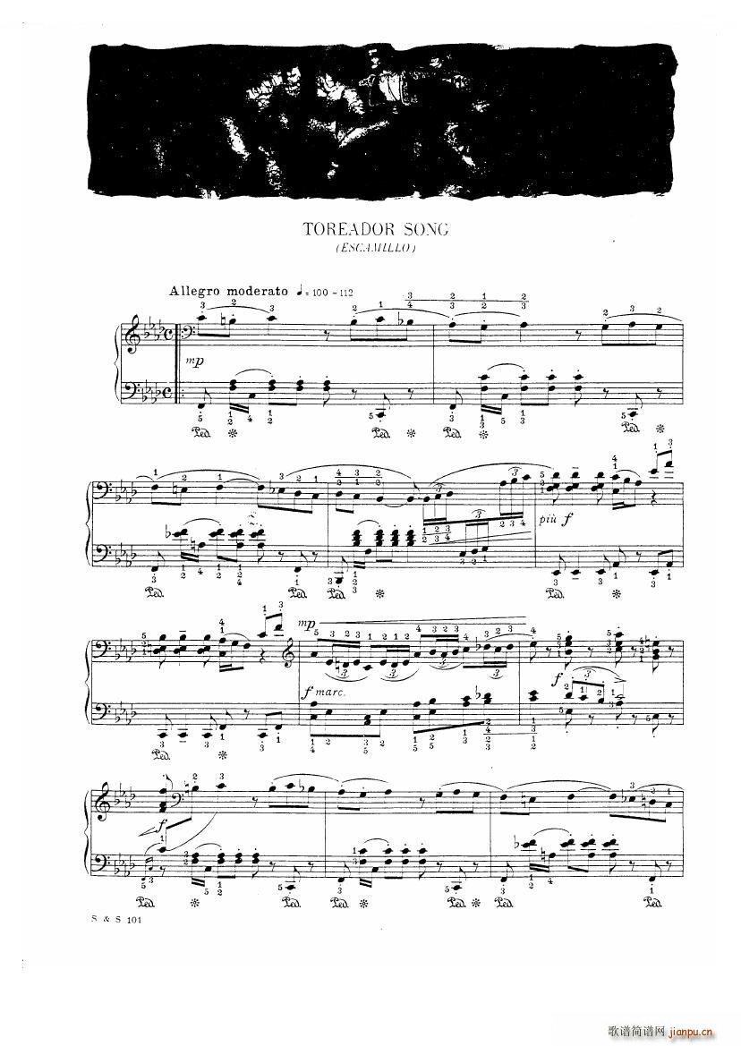 Bizet Godowsky Carmen Carmen(十字及以上)19