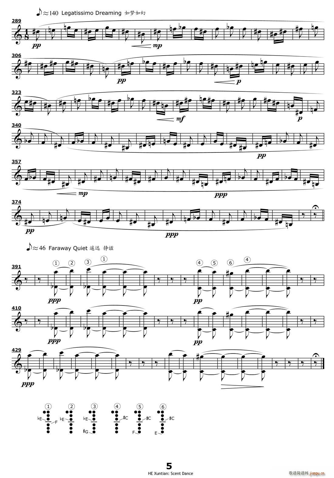 Scent Dance(单簧管谱)5