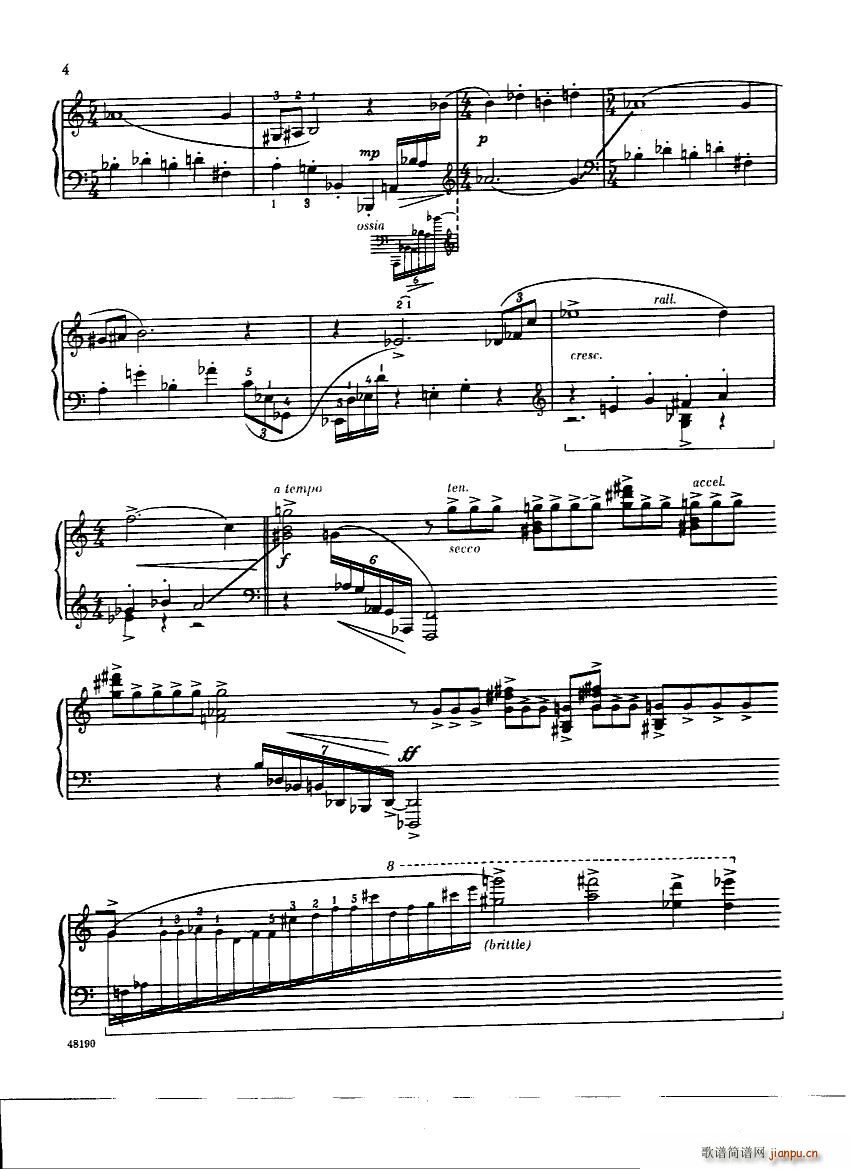 Corigliano Etude Fantasy(钢琴谱)5