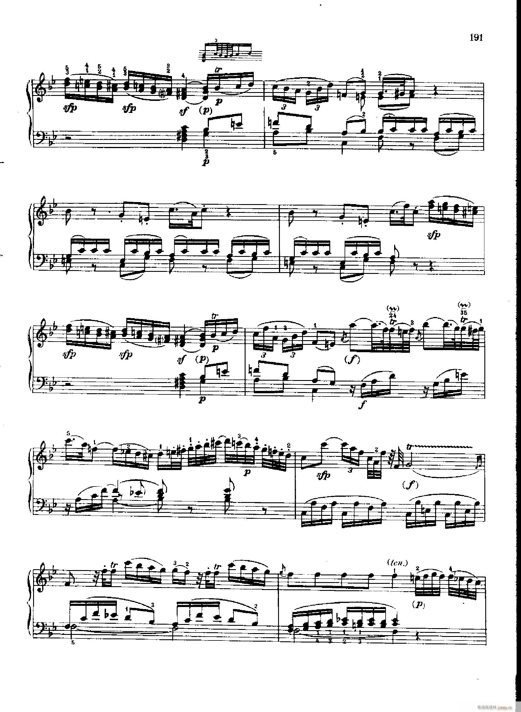 奏鸣曲Nr.332(钢琴谱)9