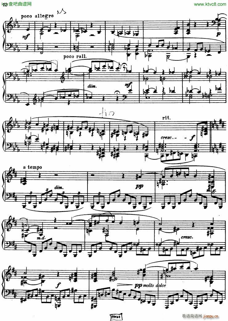 Franck prelude Choral Fugue(钢琴谱)9