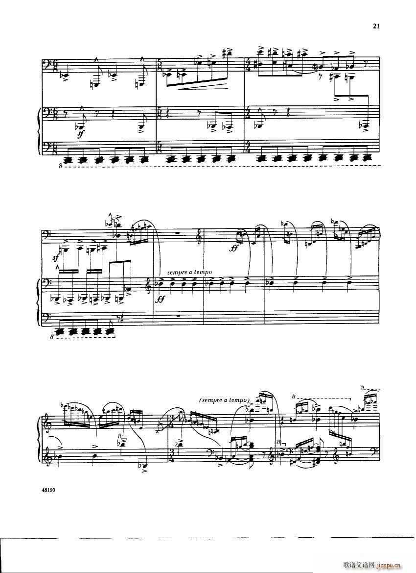 Corigliano Etude Fantasy(钢琴谱)22