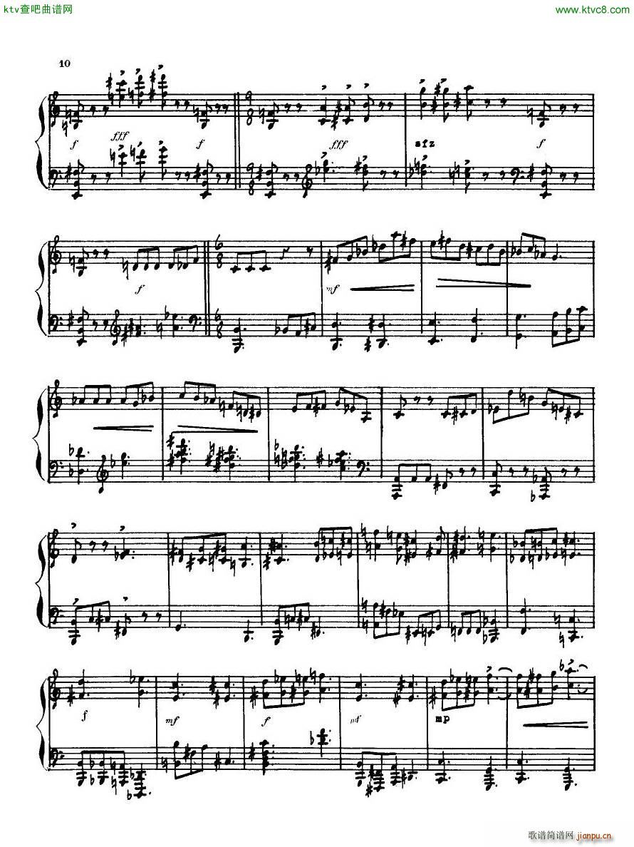 Antheil Piano Sonata No 4(钢琴谱)9