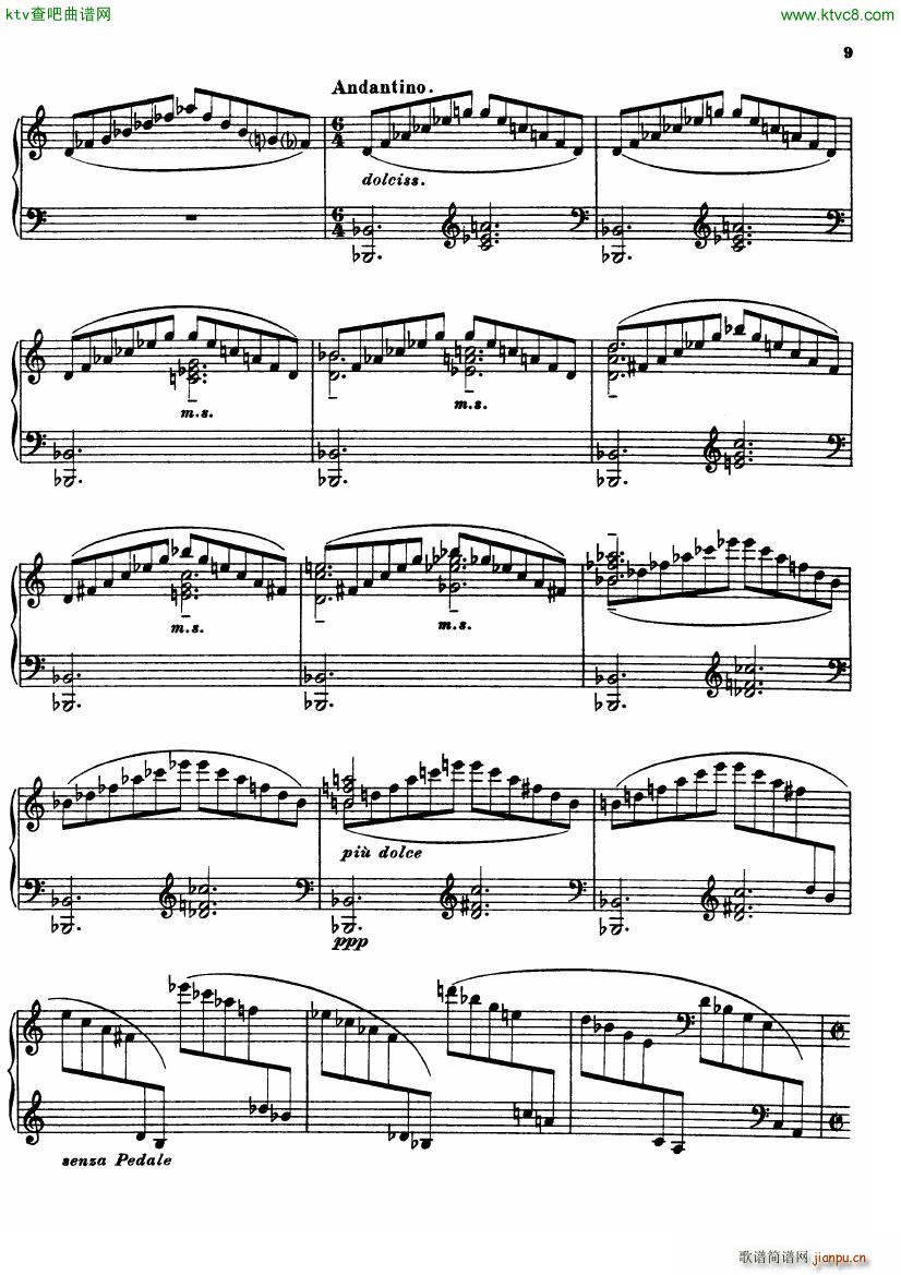 Busoni Fantasia Contrappuntistica(钢琴谱)9