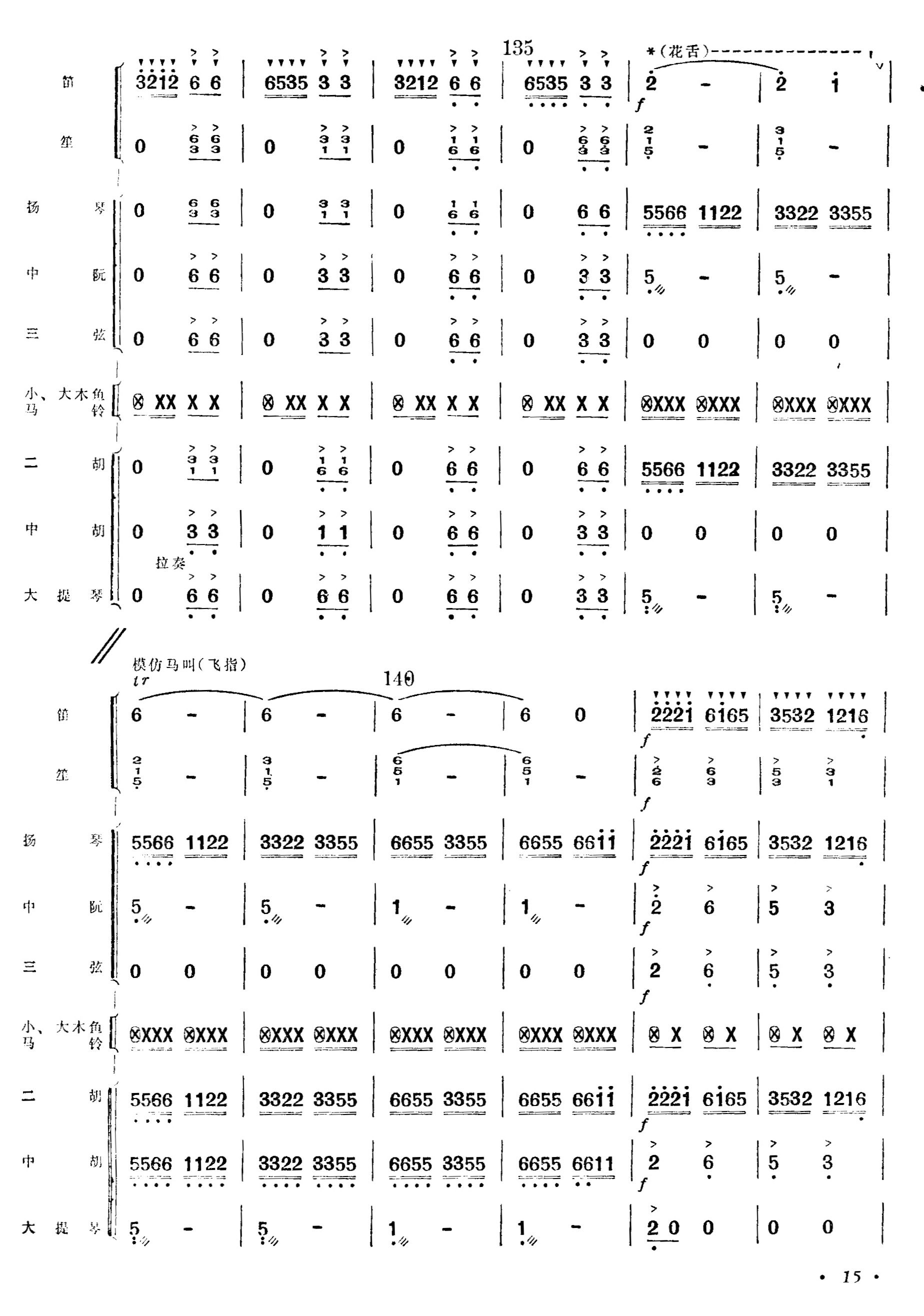 牧民新歌总谱15(总谱)1