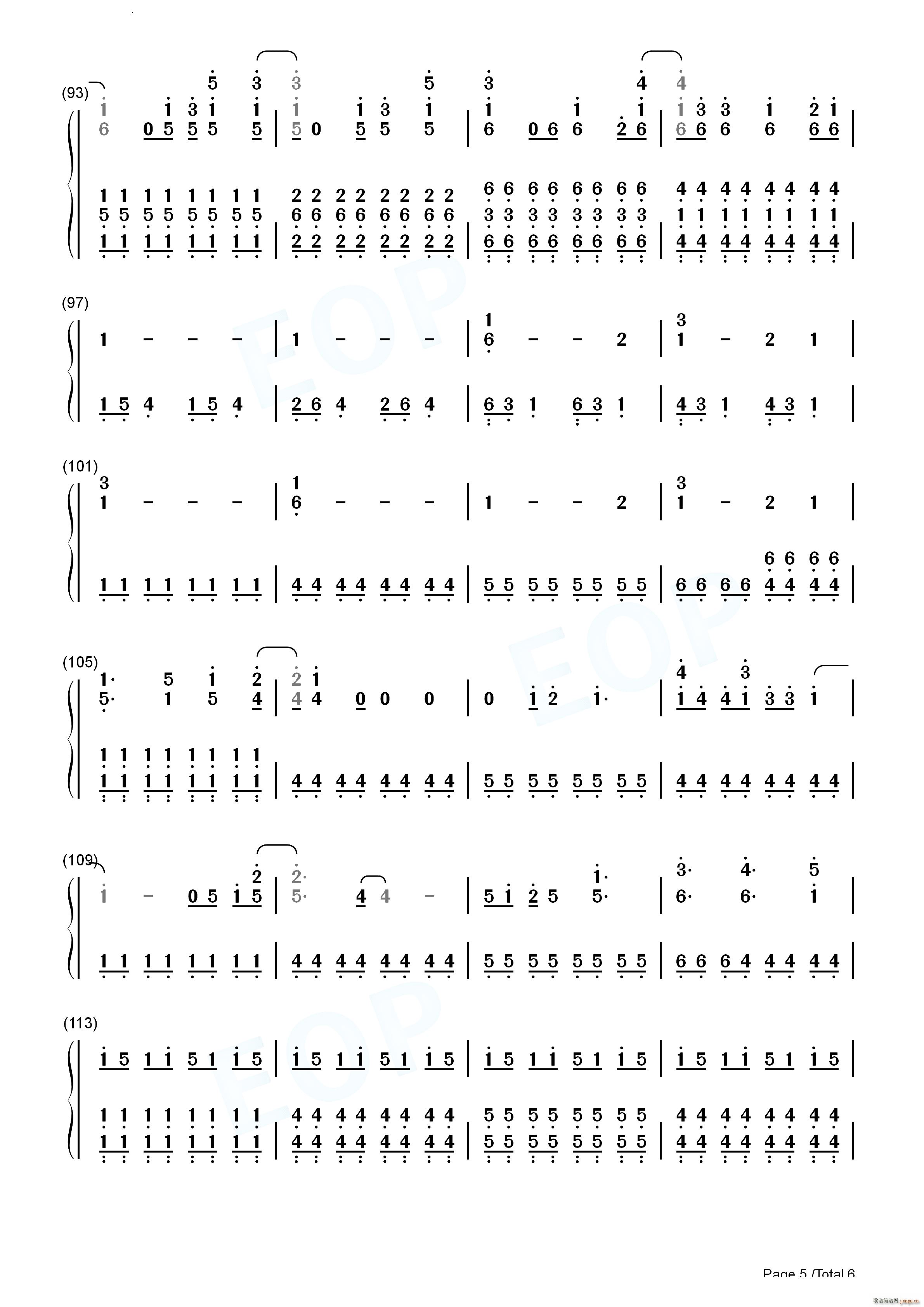 Adams Song(钢琴谱)15