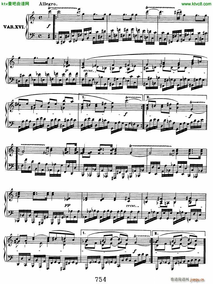 Beethoven op 120 Diabelli Variations(钢琴谱)14