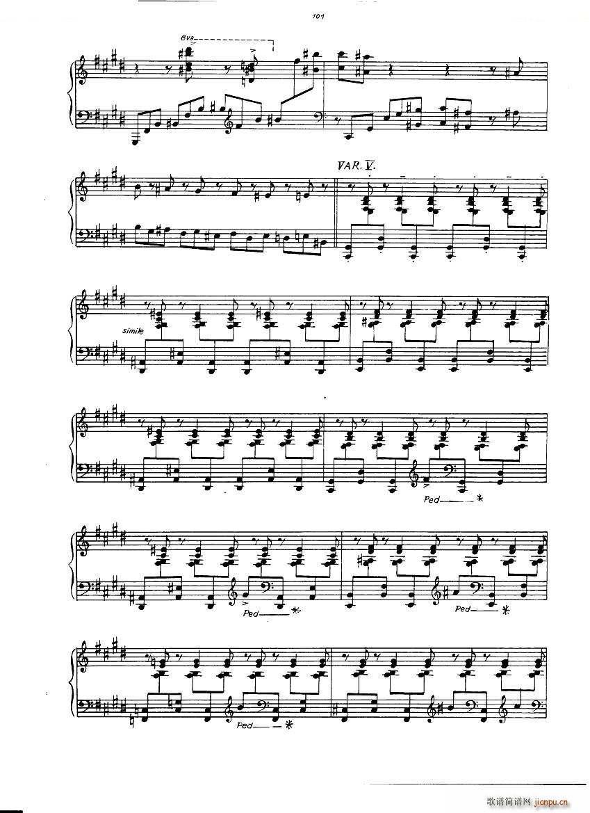 Gulda Variations Variations(十字及以上)9