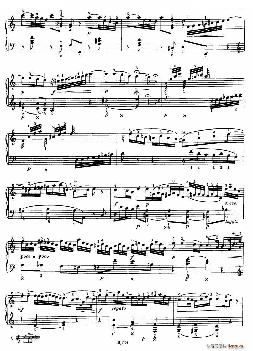 Benda 16 Sonatas 二 16 Sonatas 二(十字及以上)44