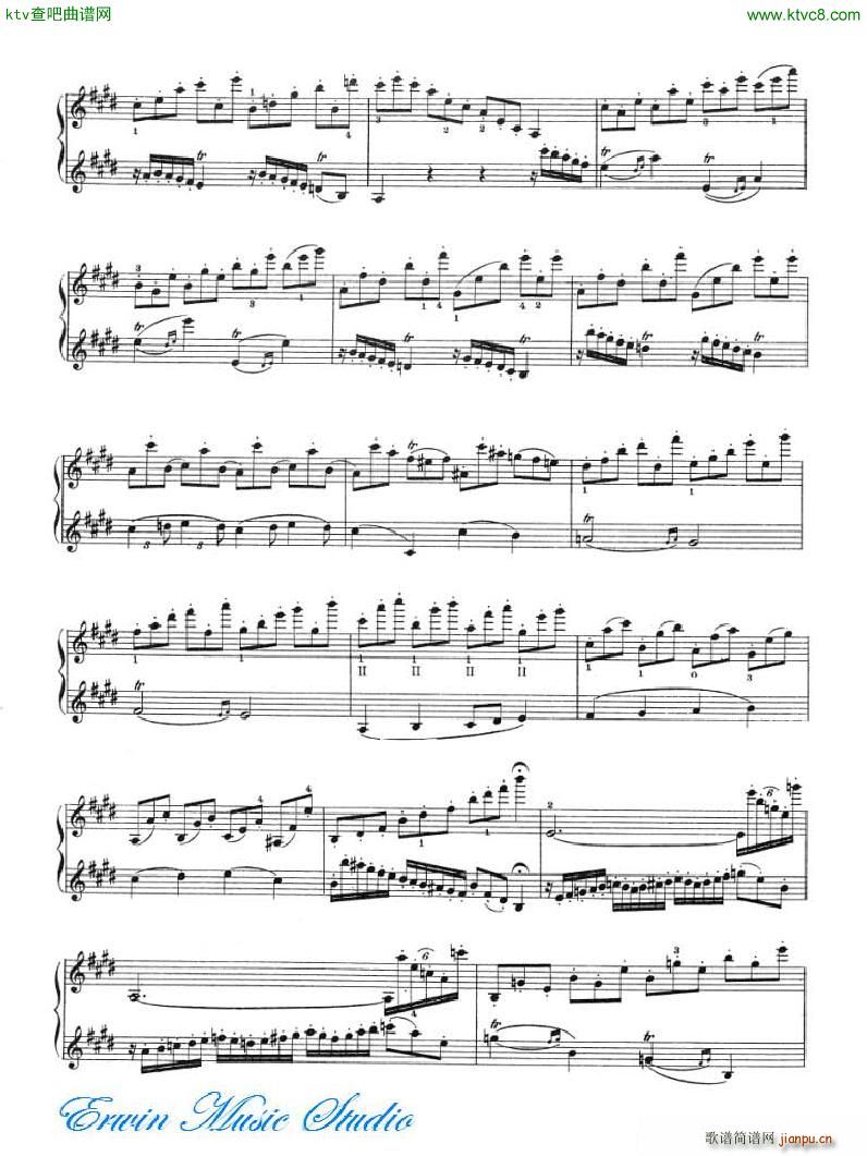 加维尼耶 24首隨想曲Pierre Gavinies 24 Caprices 17 20(十字及以上)13