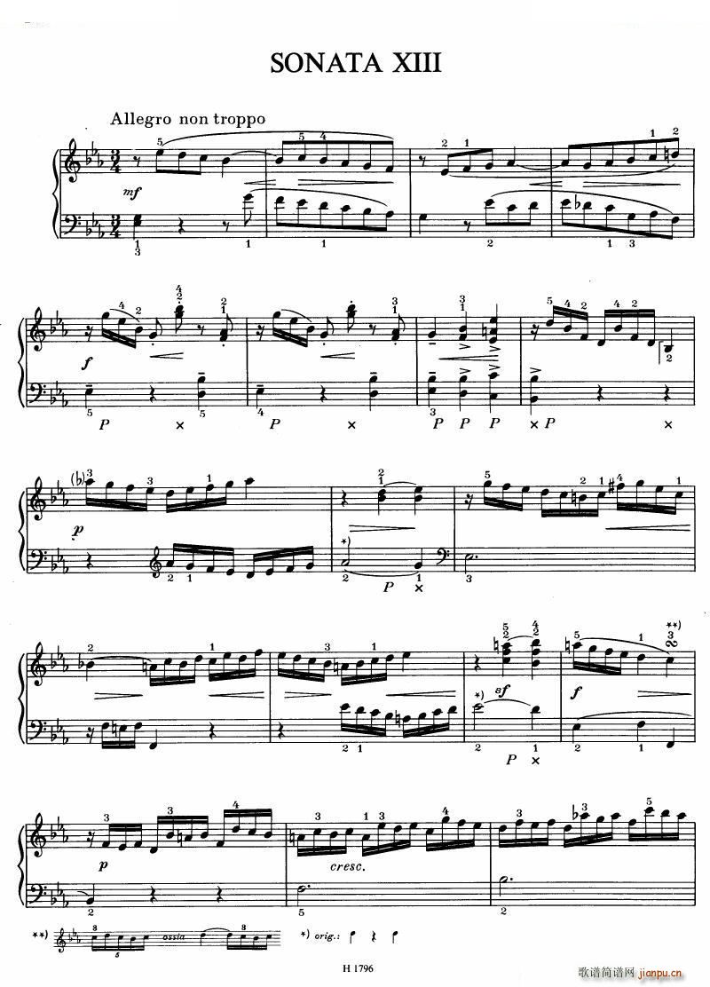 Benda 16 Sonatas 三 16 Sonatas 三(十字及以上)24