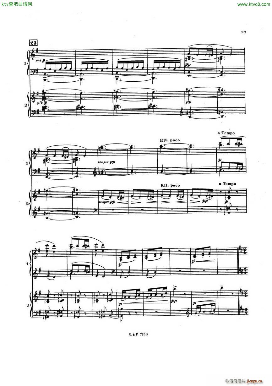 busser debussy Petite Suite 2P(钢琴谱)27