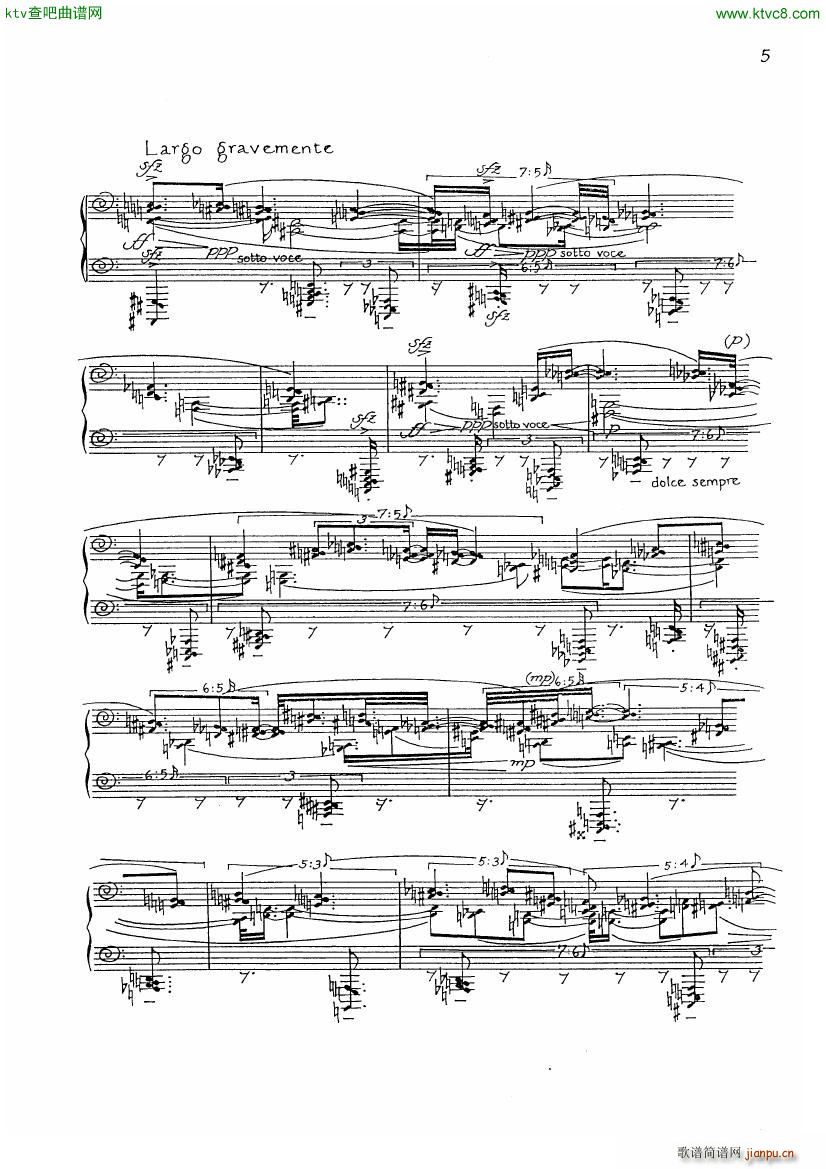 finnissy michael verdi transcription no 01(钢琴谱)7