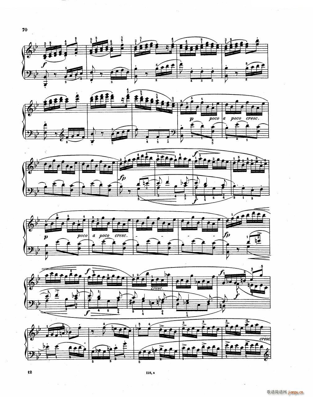 Hummel Bagatelles Op 107 Bagatelles Op 107(十字及以上)11