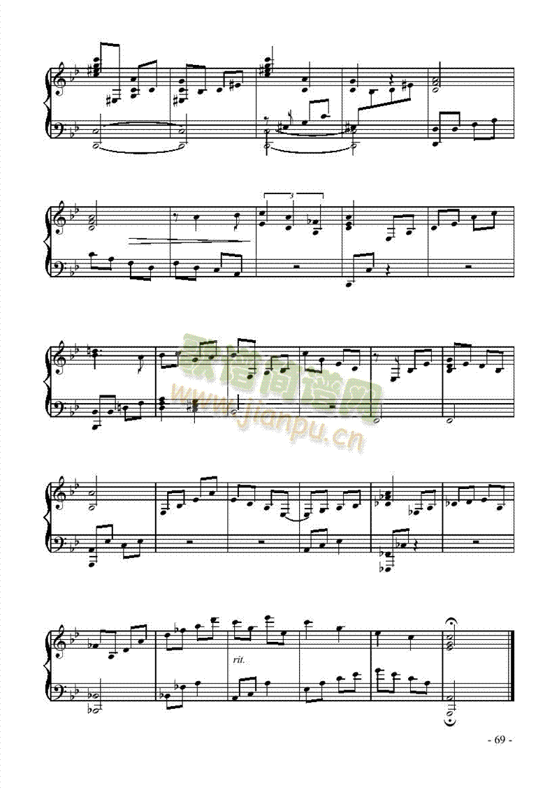 如果我曾离开你键盘类钢琴(其他乐谱)7