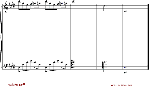 #c小调圆舞曲-乐侠(钢琴谱)7