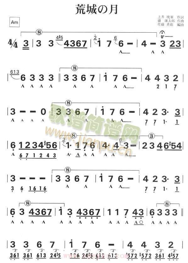 荒城之月(其他)1