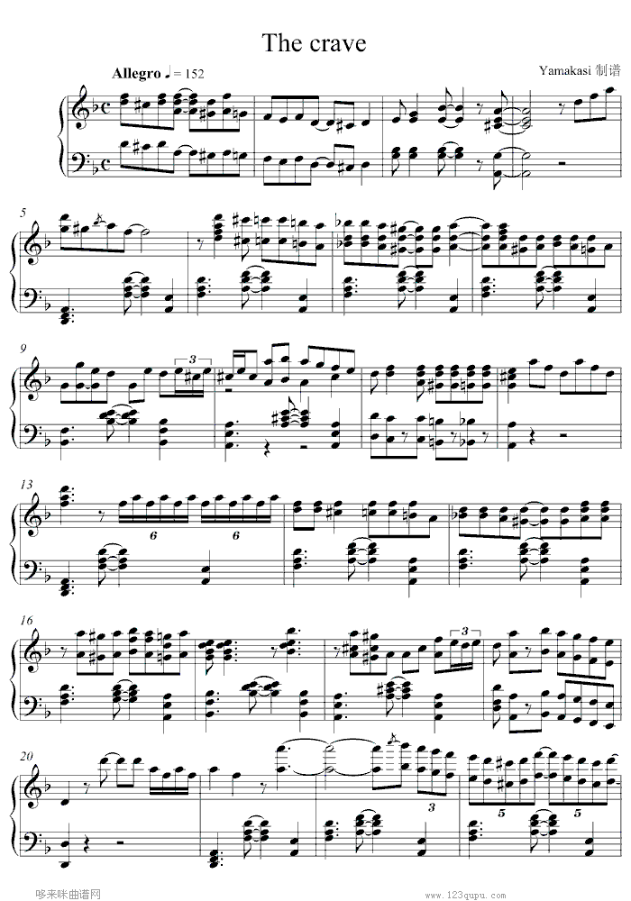 Thecrave-xs0713版-海上钢琴师(钢琴谱)1