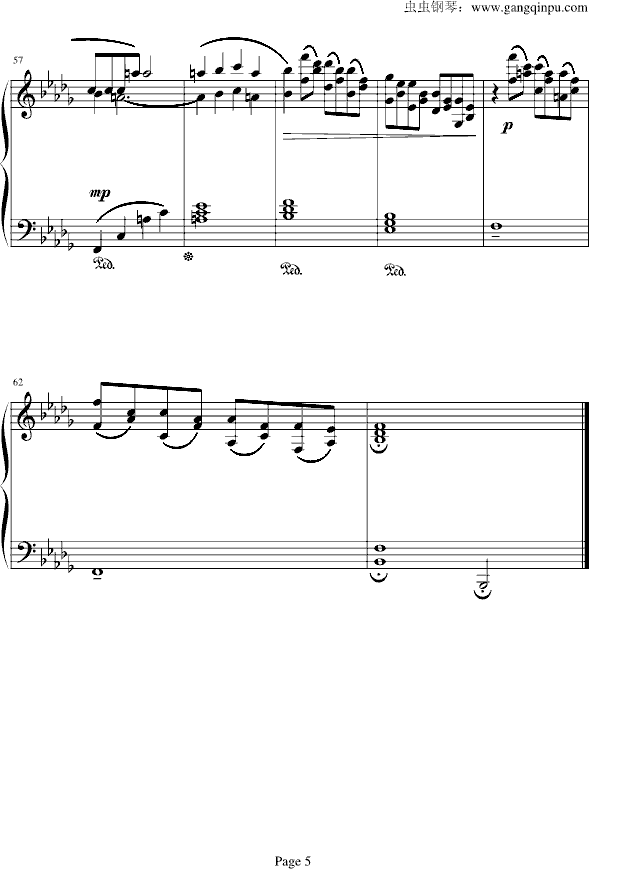 LoveStoryMainTheme(钢琴谱)5