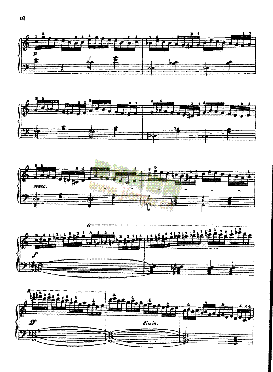 车尔尼299键盘类钢琴(其他乐谱)15