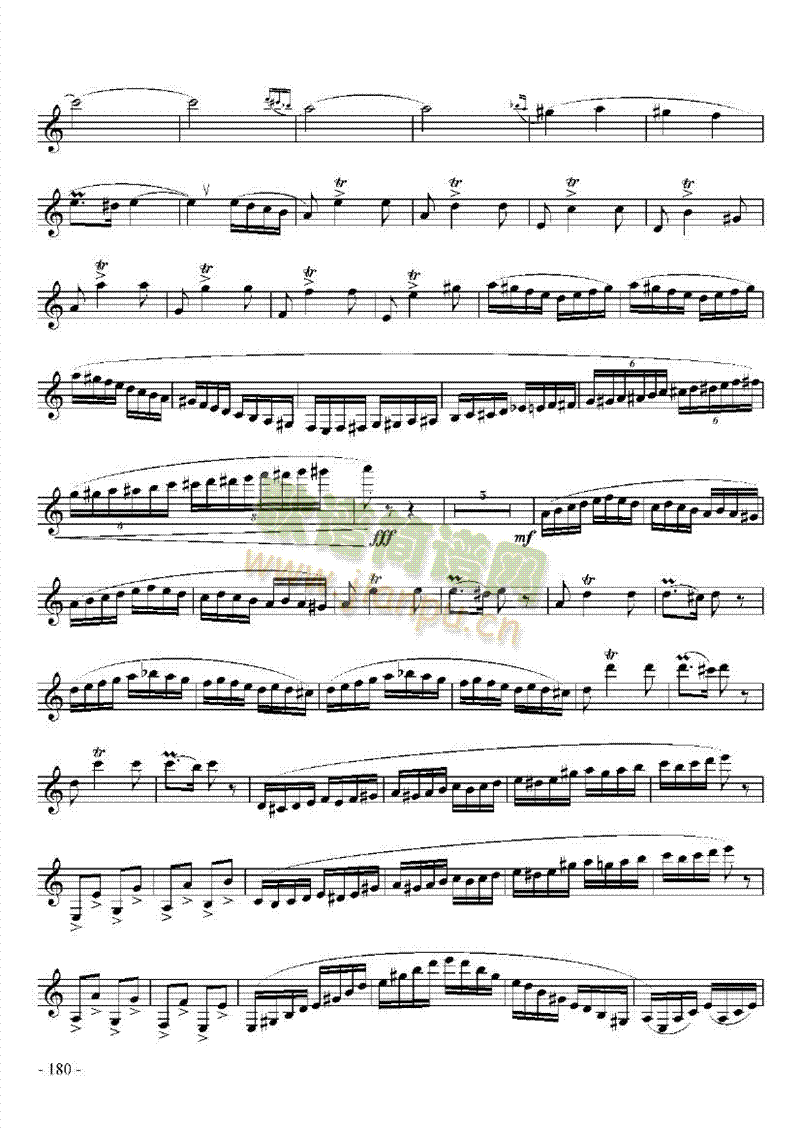 十级中国乐曲管乐类单簧管(其他乐谱)3