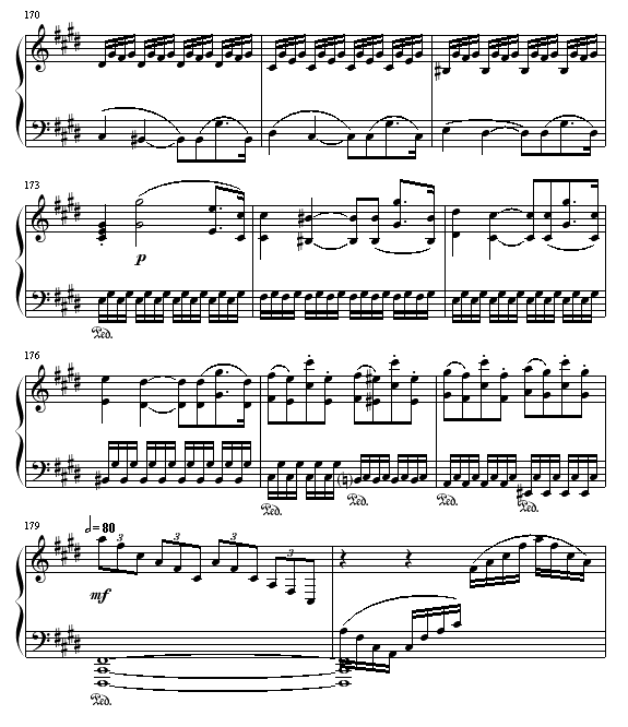 月光(钢琴谱)15